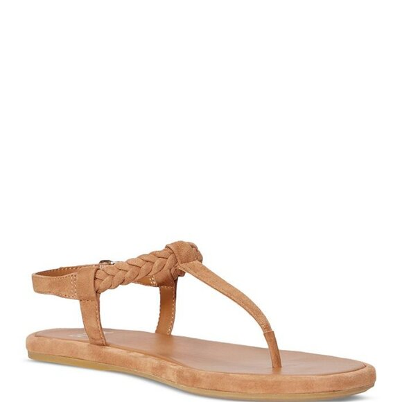 PAIGE Shoes - PAIGE Women's Toffee‎ Drew Braided Thong Sandals, Size 6